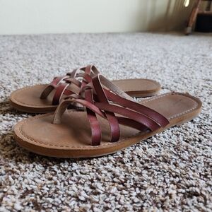 Universal Thread Brown Sandals